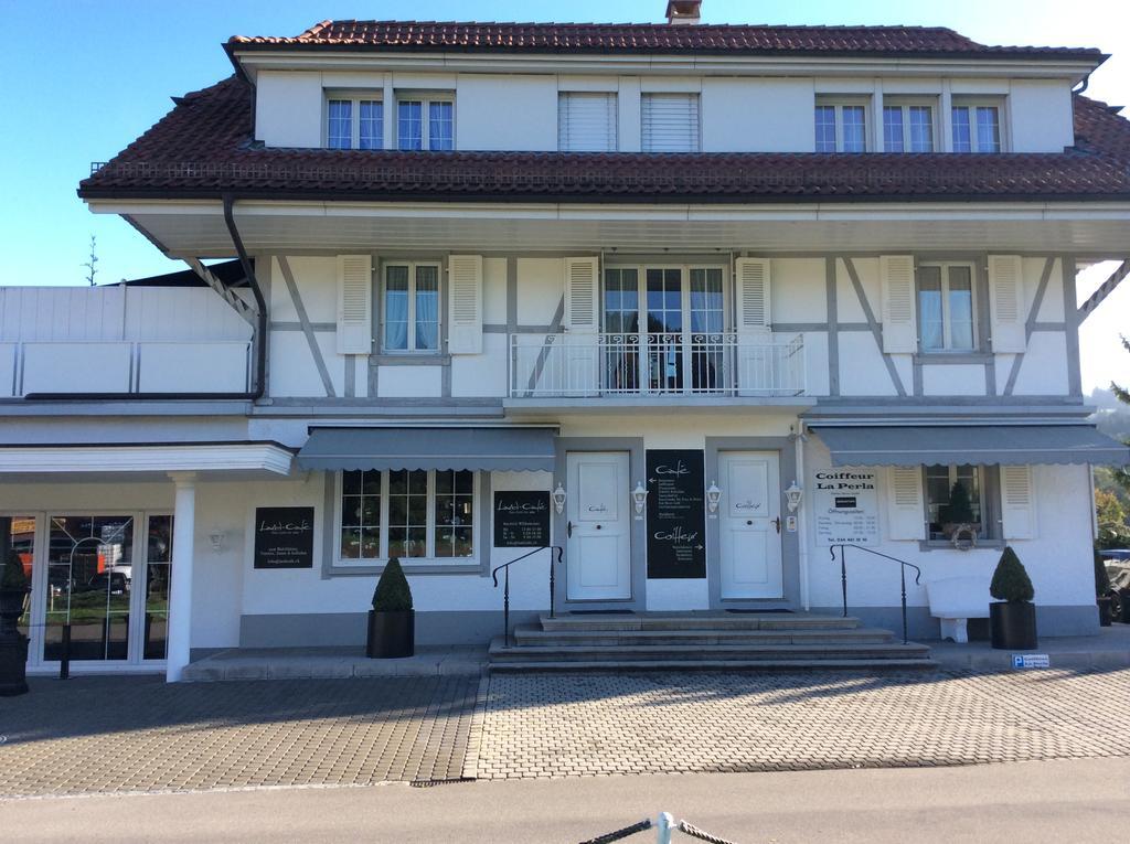 Landcafe Mit Mini Hotel ブルクドルフ エクステリア 写真